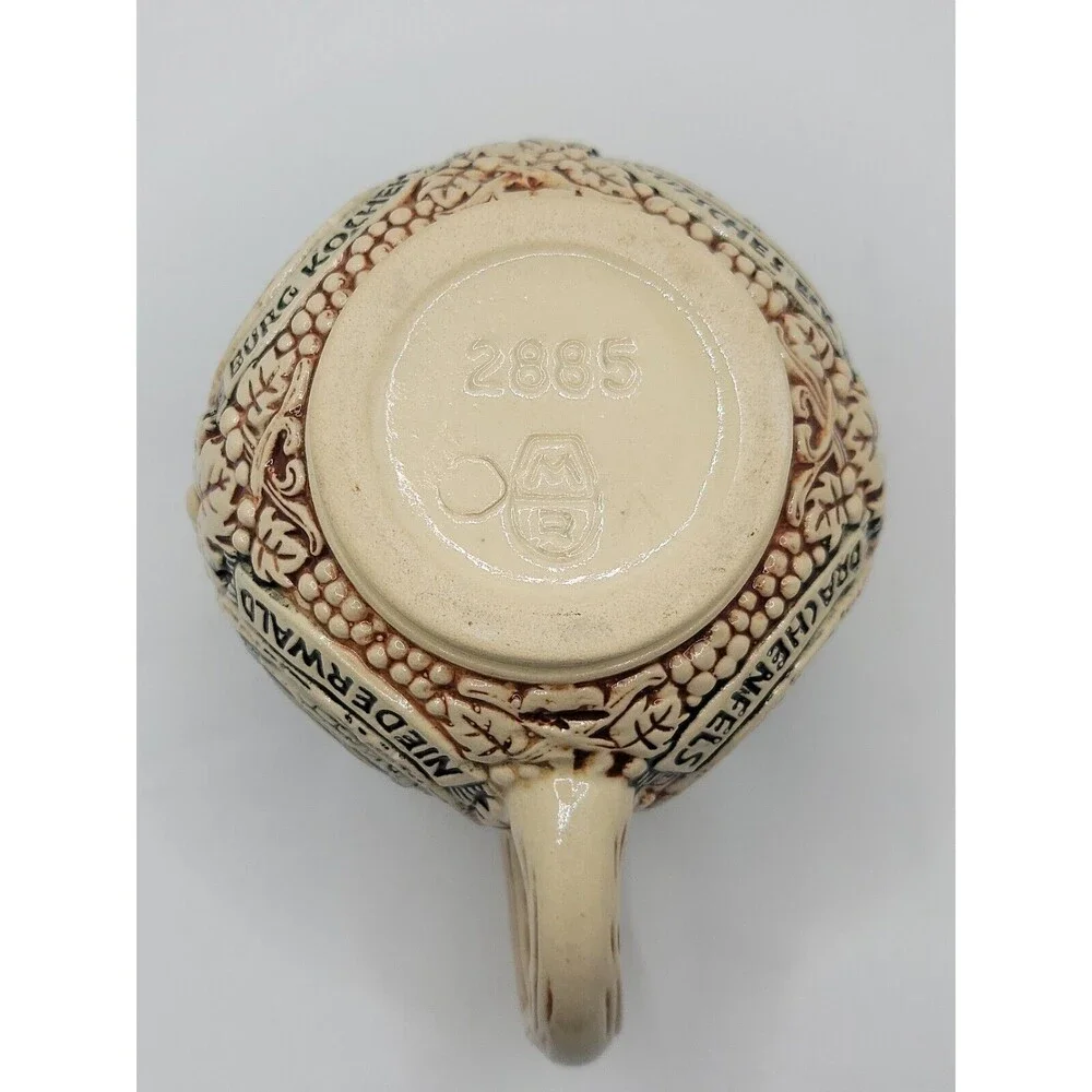 Vintage Gerz West German Castle Stein Small Mug Cup